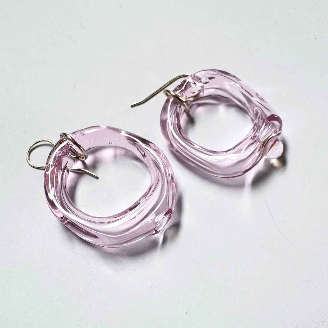 Wearing Glass | Hollow Loop Earrings