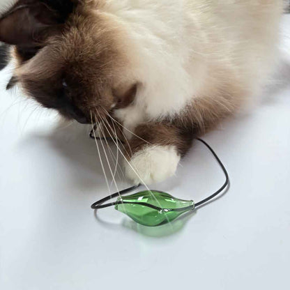 Wearing Glass | Green Pod Pendant