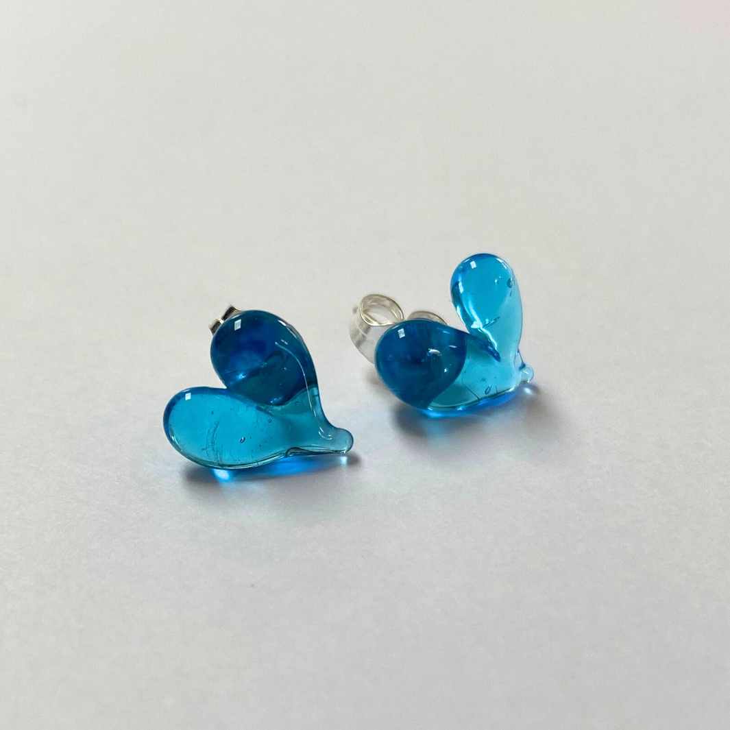 Eardrop Earrings by Wearing Glass