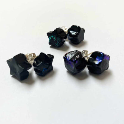 Studio Sale | Star Studs | Wearing Glass