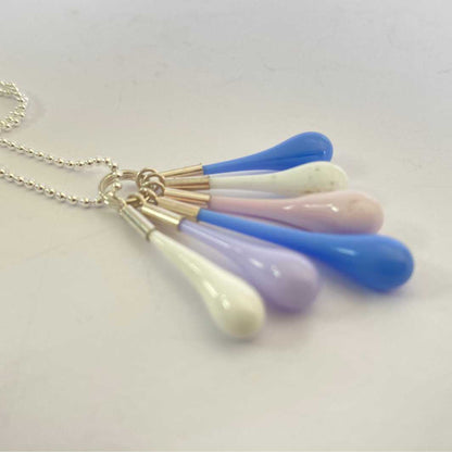 Wearing Glass | Cluster Droplet Pendant | Pastel