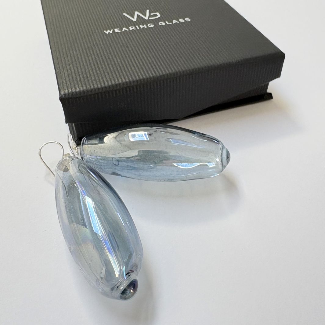 Wearing Glass | Bluebottle Earrings