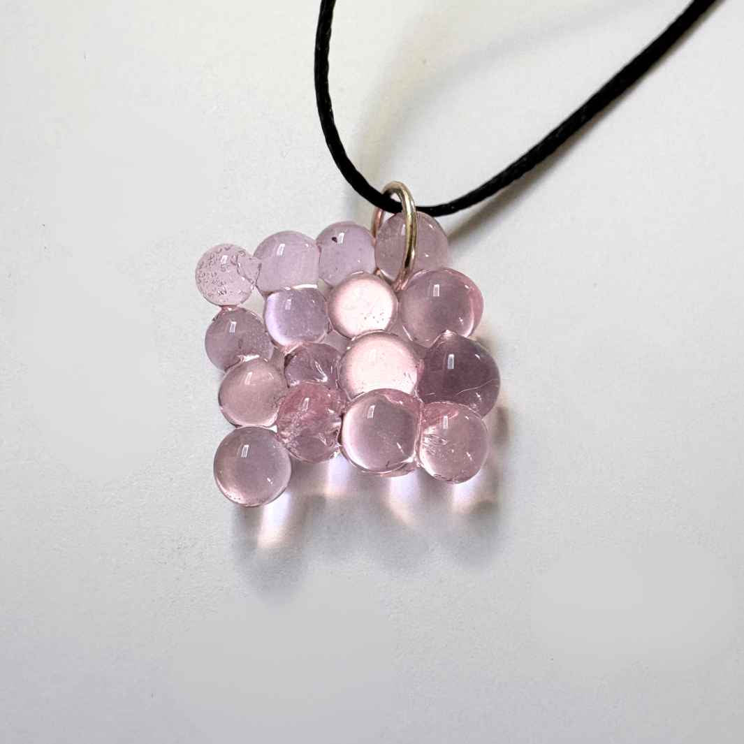 Wearing Glass | Pink Bobble Pendant