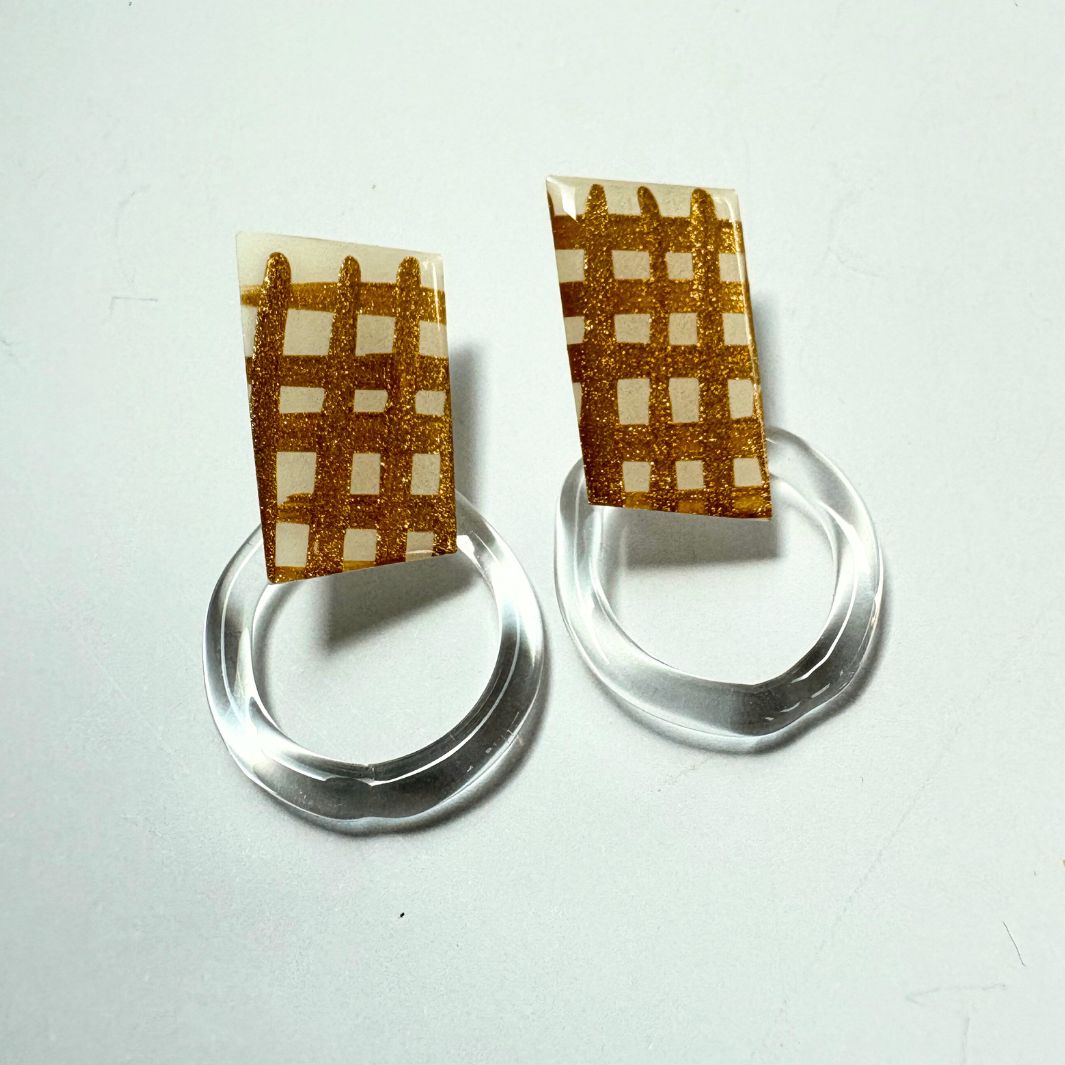 Wearing Glass | Daylight Design | Bright Matter Earrings