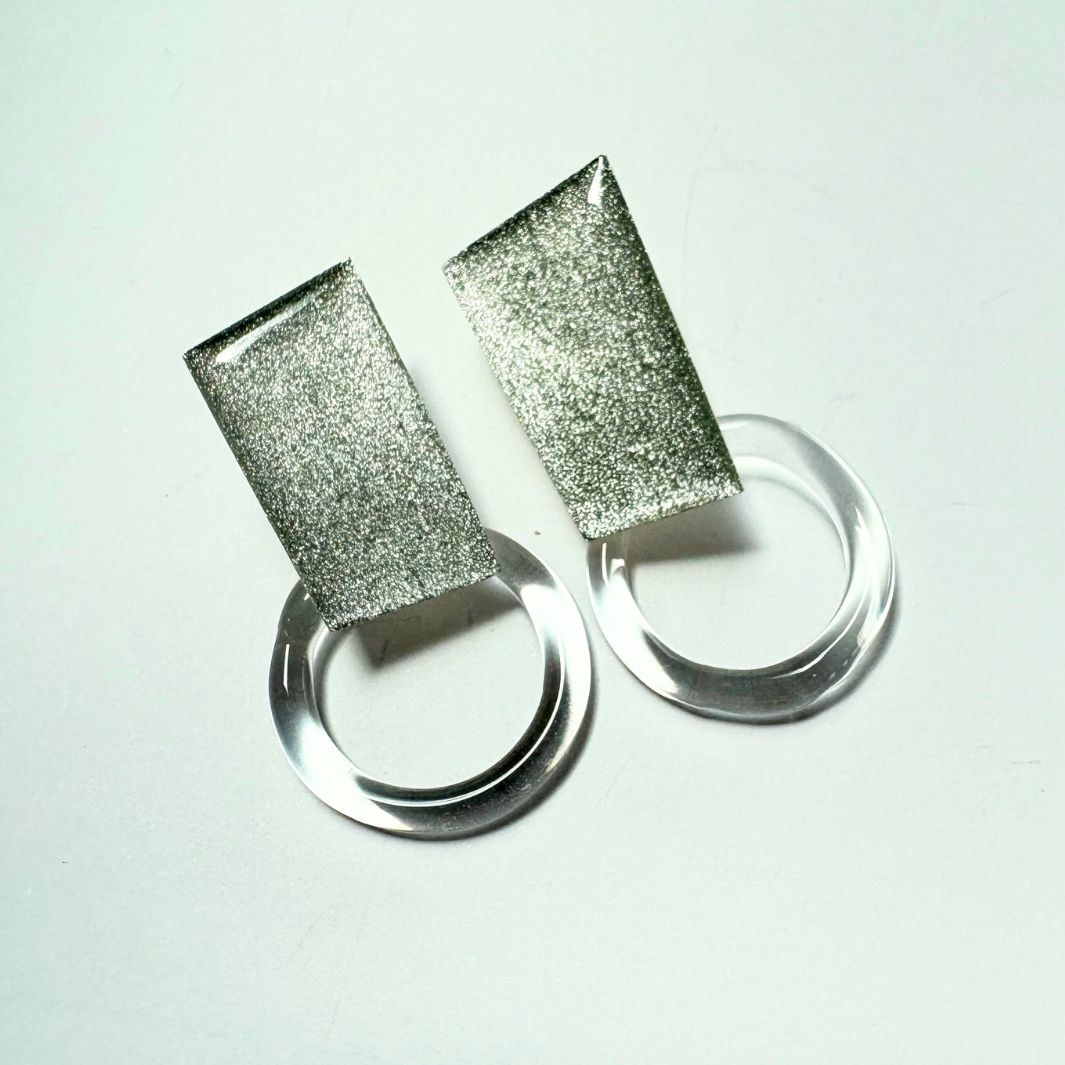 Wearing Glass | Daylight Design | Bright Matter Earrings