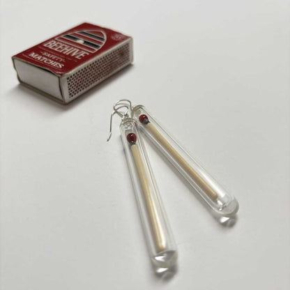 Matchstick Earrings