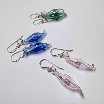 Wearing Glass | Mermaids Purse Earrings
