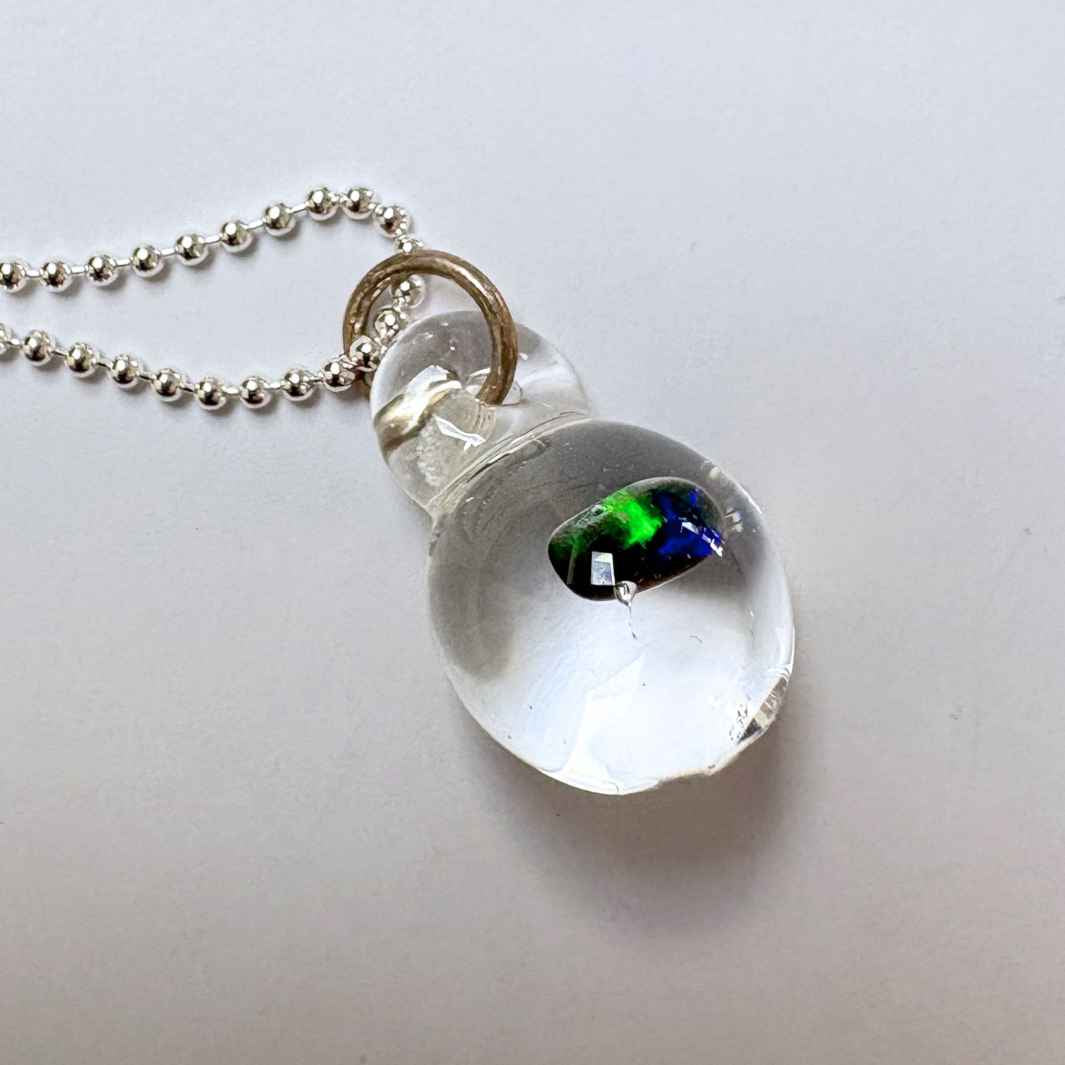Wearing Glass | Opal Pendant