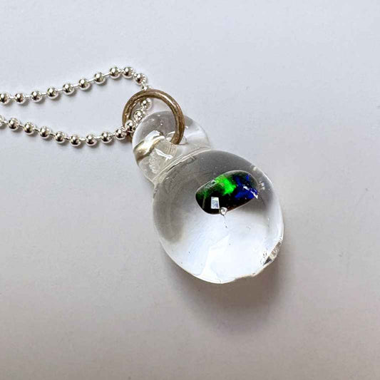 Wearing Glass | Opal Pendant