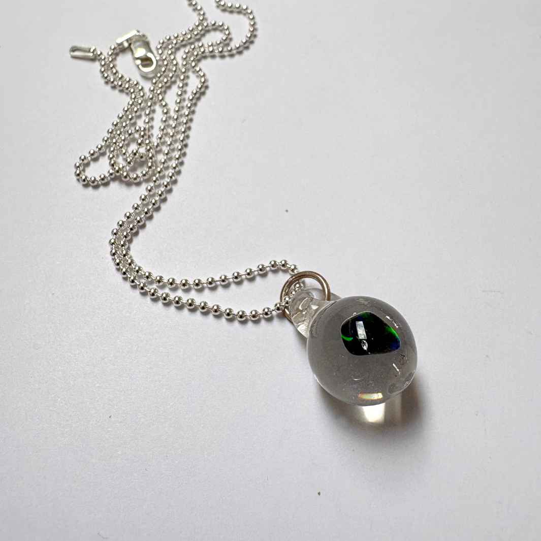 Wearing Glass | Opal Pendant