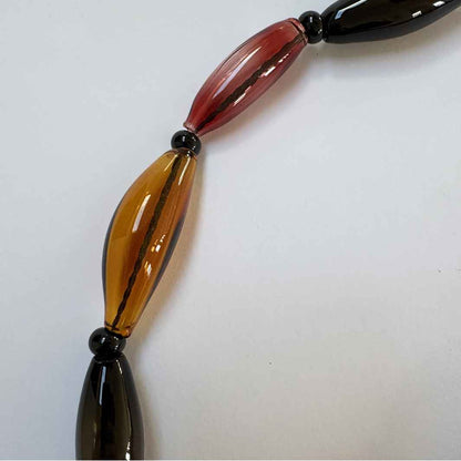 Wearing Glass | Pod Bead Necklace | Autumn