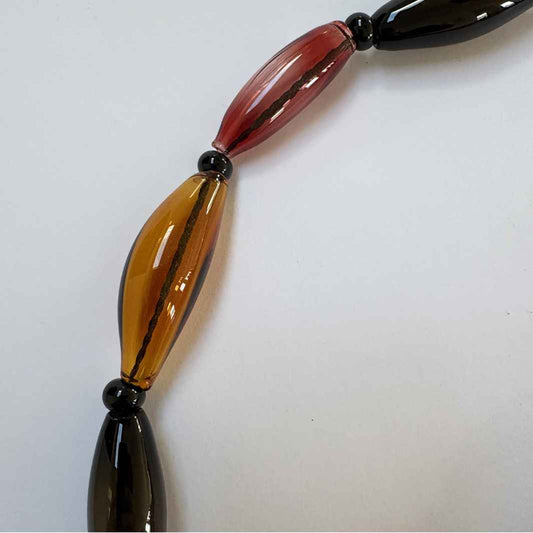 Wearing Glass | Pod Bead Necklace | Autumn