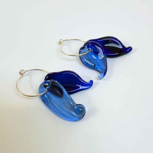 Wearing Glass | Petal Hoops