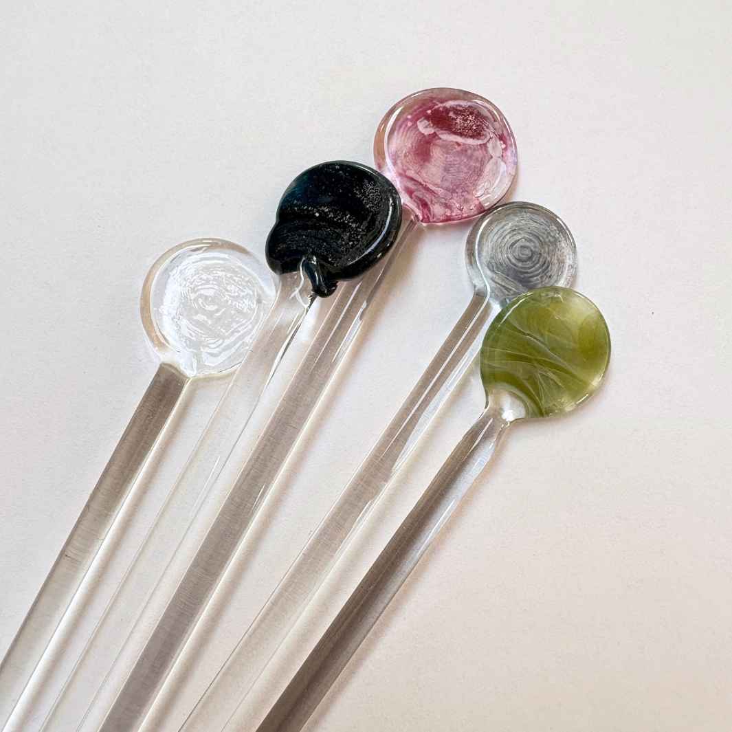 Wearing Glass | Swizzle Sticks