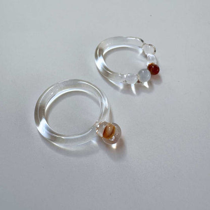 Wearing Glass | Glass Rings