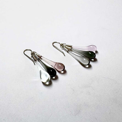 Wearing Glass | Droplet Cluster Earrings