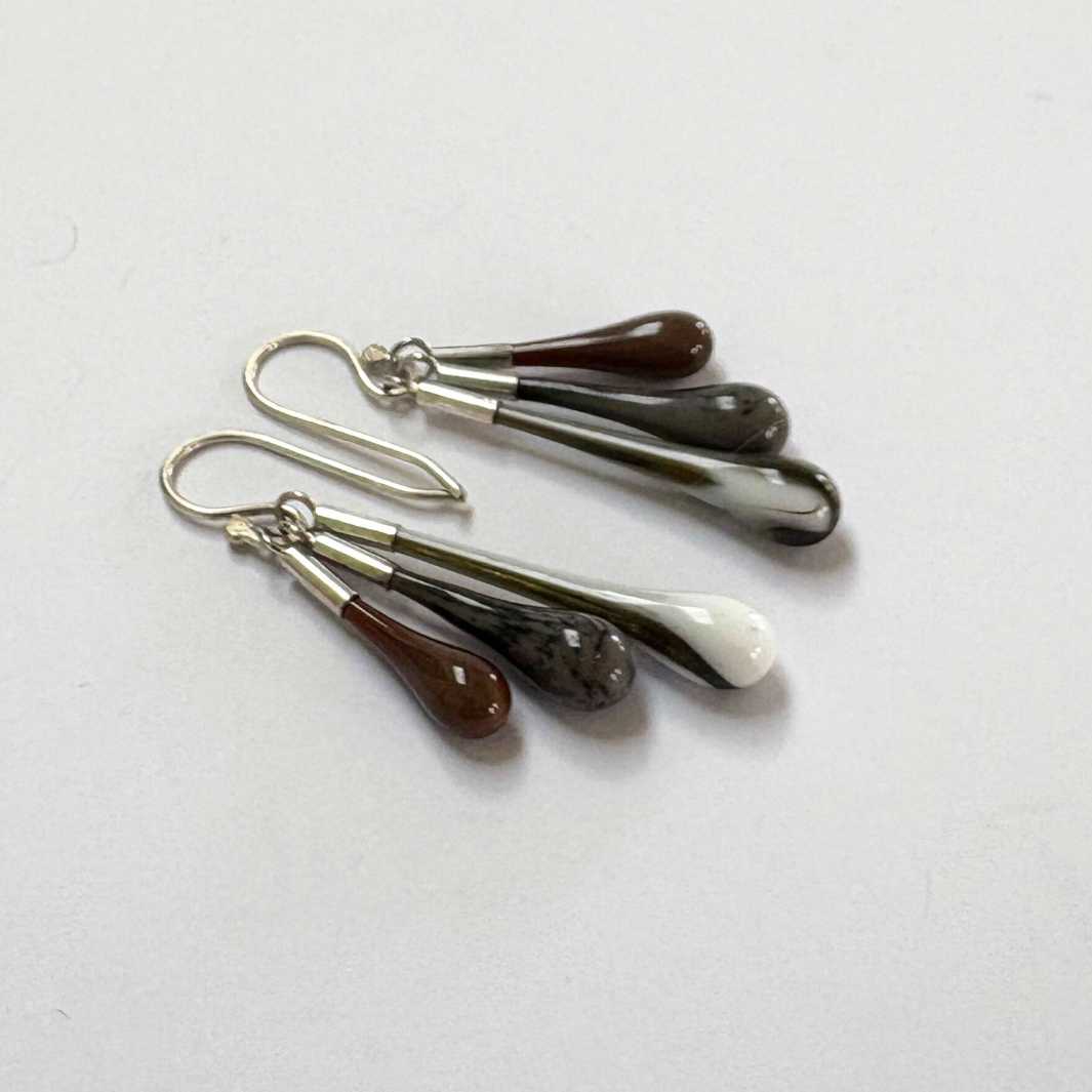 Wearing Glass | Droplet Cluster Earrings