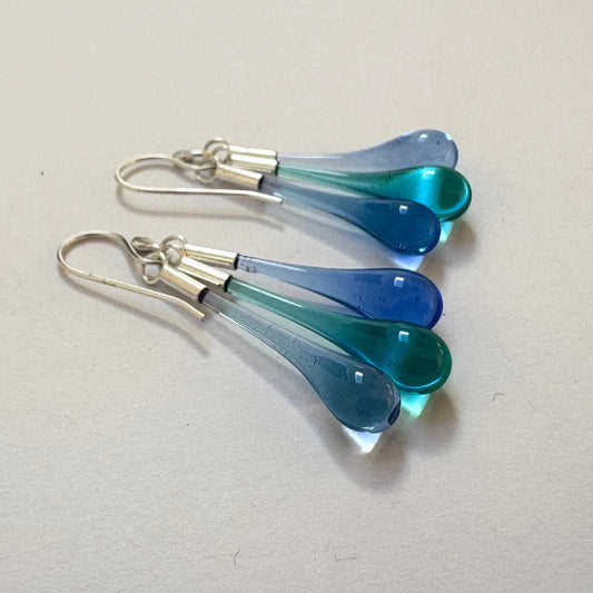 Wearing Glass | Droplet Cluster Earrings