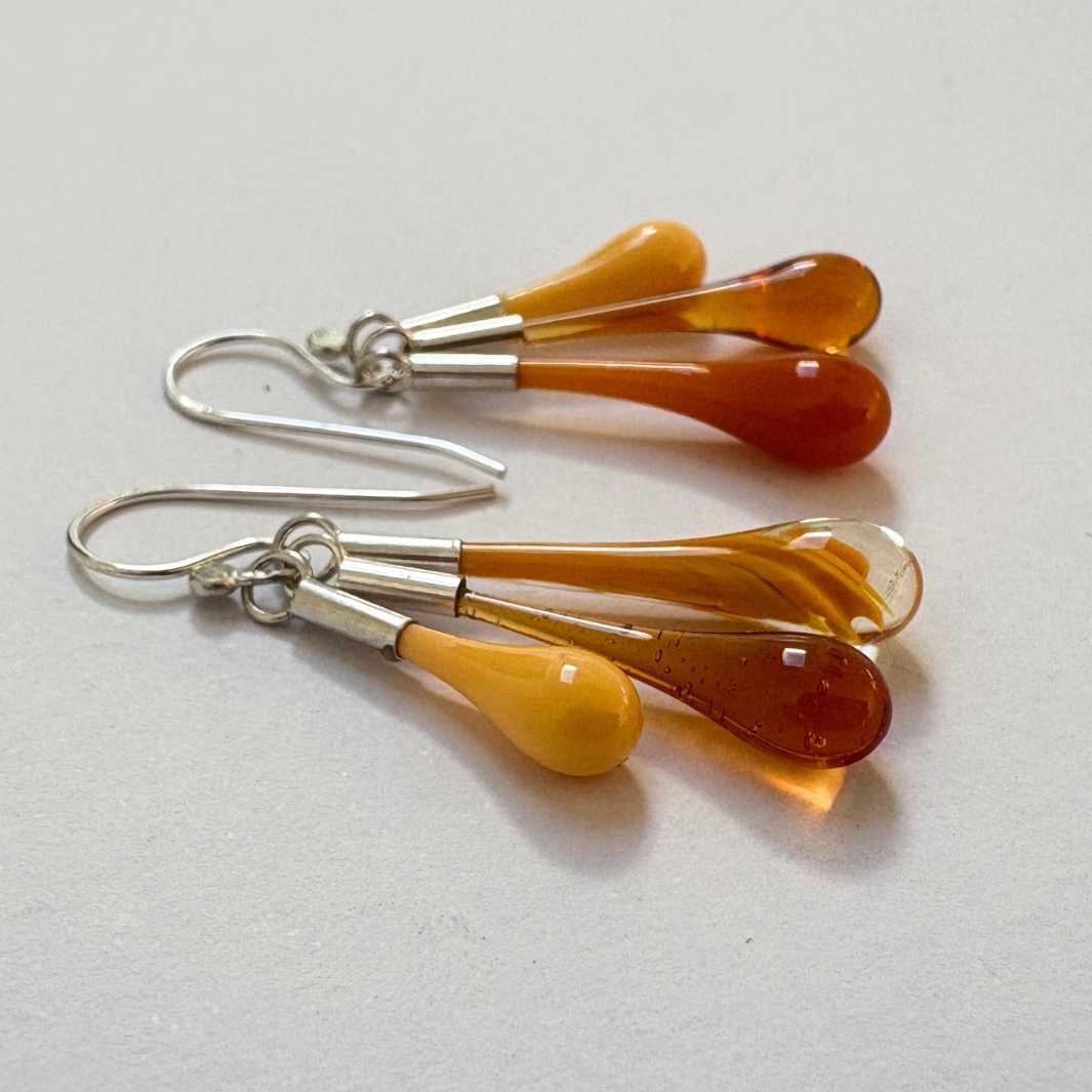 Wearing Glass | Droplet Cluster Earrings