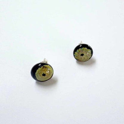Wearing Glass | Murrini Star Studs