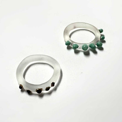 Wearing Glass | Glass Rings