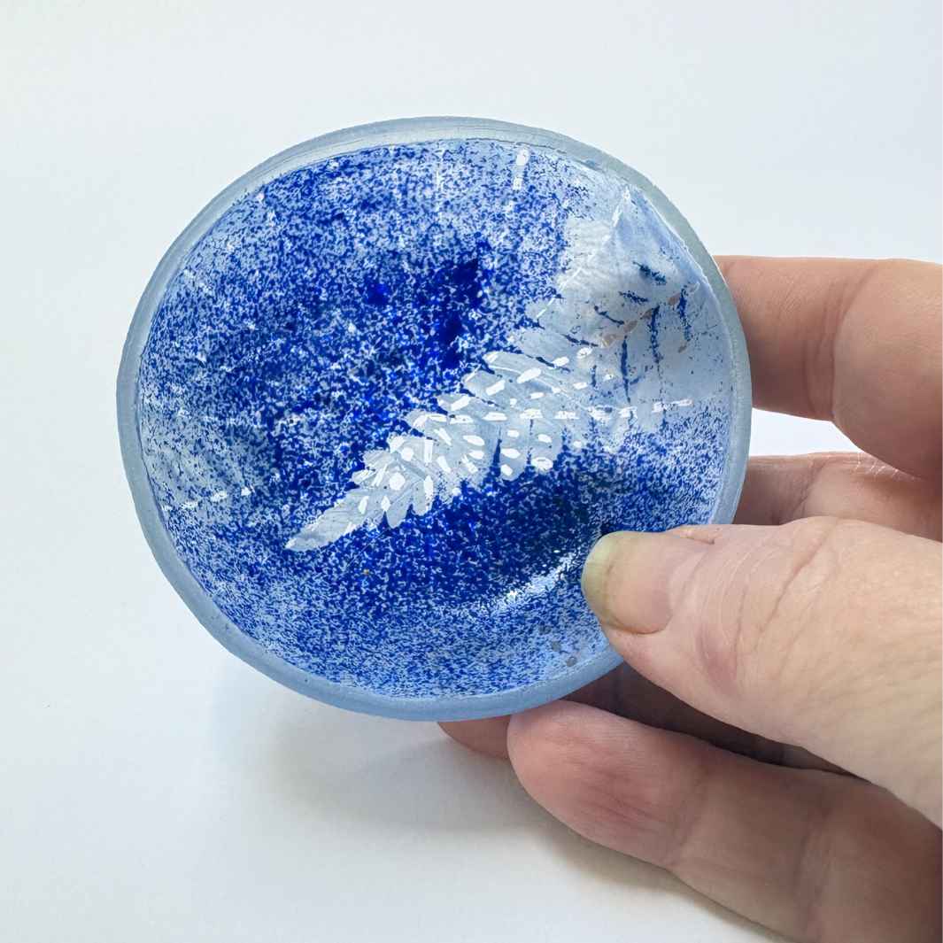 Wearing Glass | Trinket Dish | Blue Fern