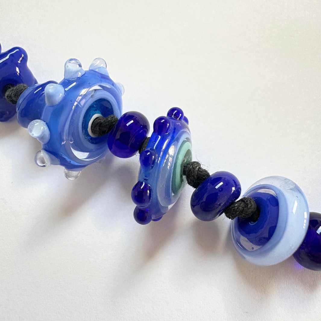 Wearing Glass | Zero Waste Circus Bead Necklace