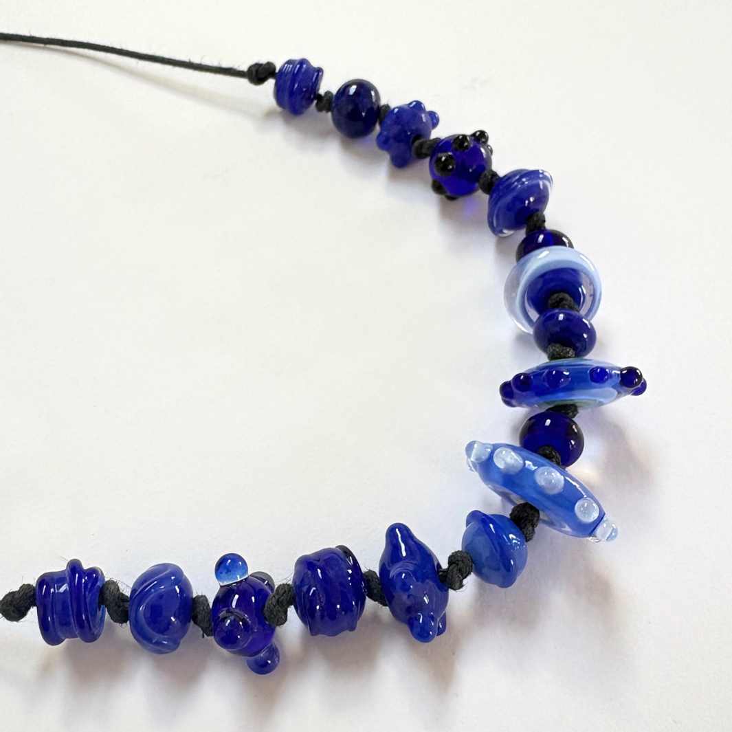 Wearing Glass | Zero Waste Circus Bead Necklace