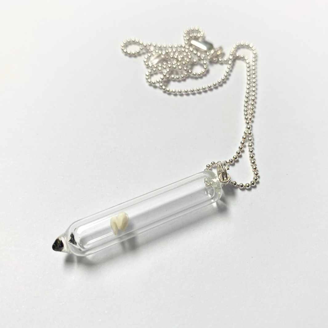 Wearing Glass | Bone Pendant