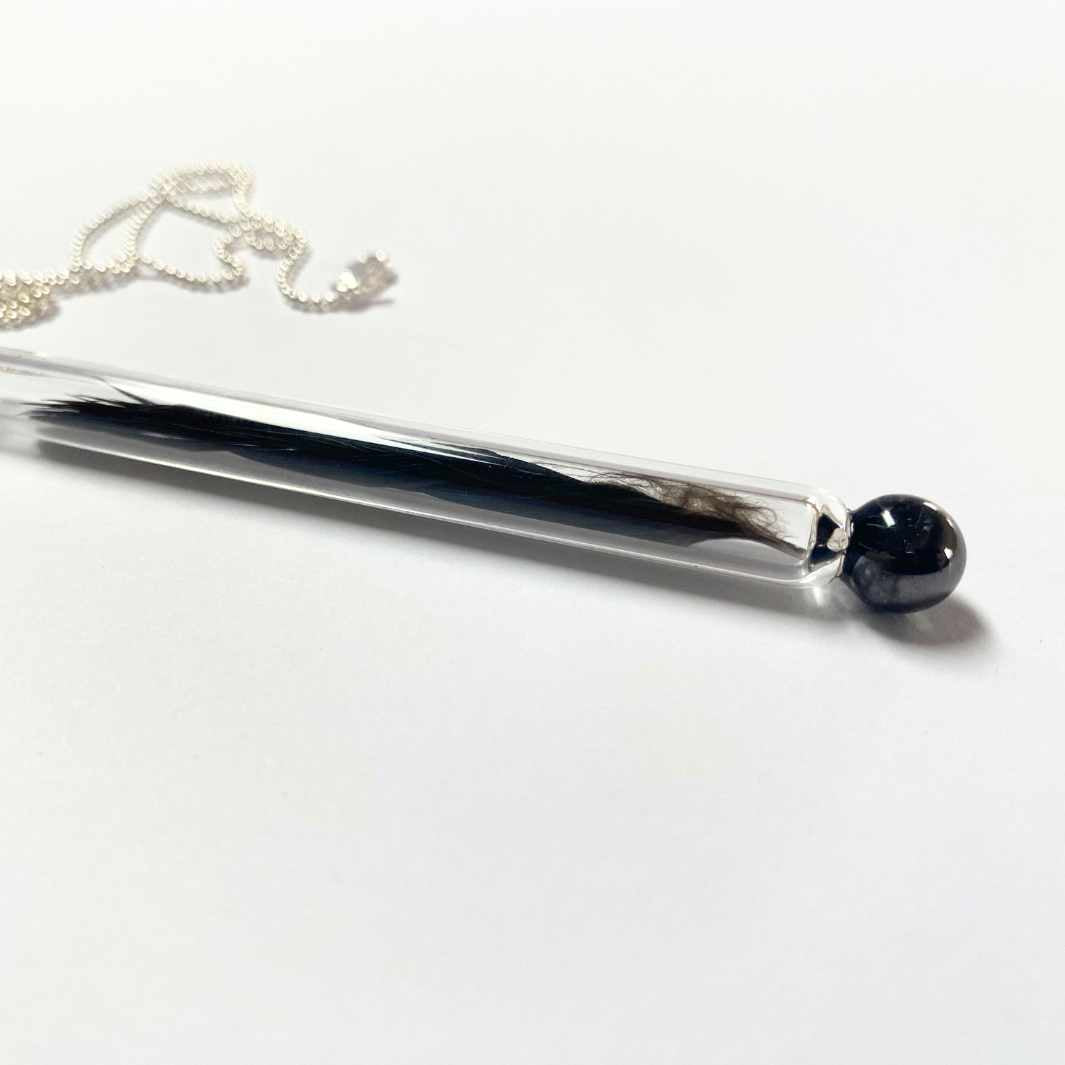 Feather Pendant by Wearing Glass