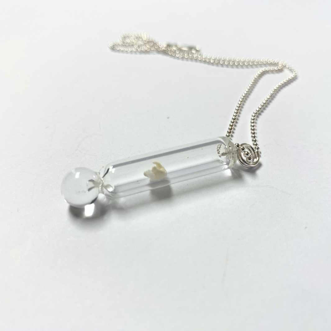 Wearing Glass | Bone Pendant