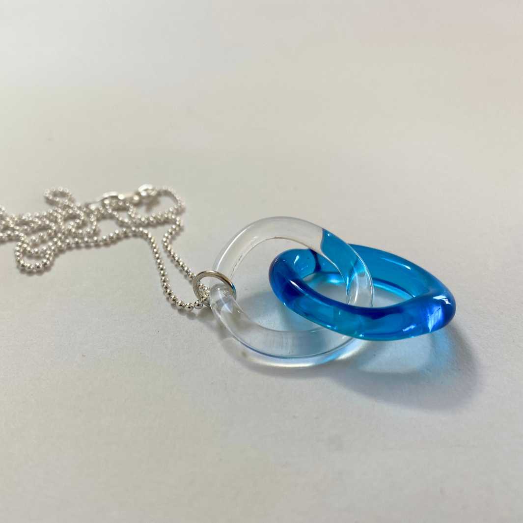 Link Pendant by Wearing Glass