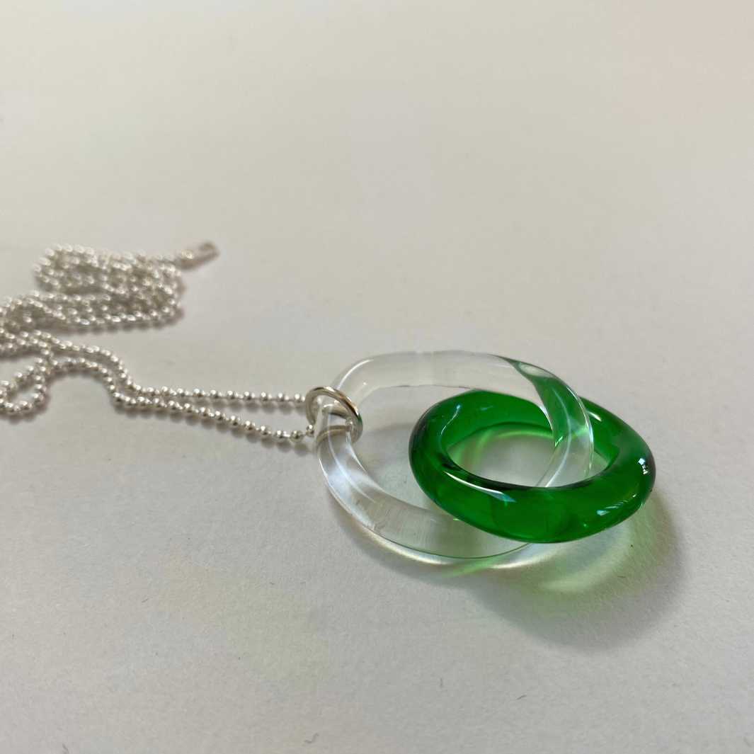 Link Pendant by Wearing Glass