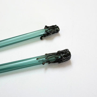 Wearing Glass | Glass Straws