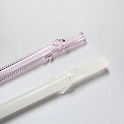 Wearing Glass | Glass Straws