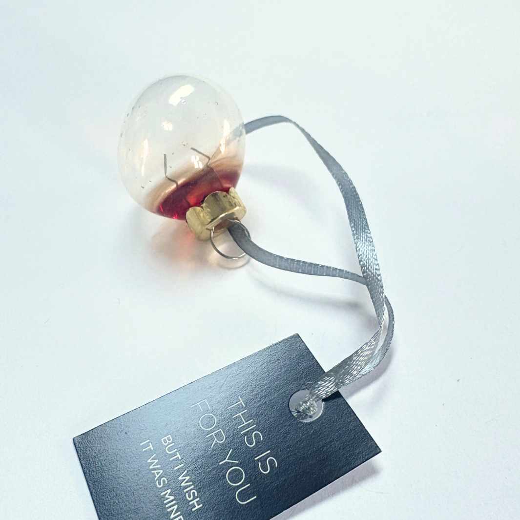 Wearing Glass | Christmas Bauble