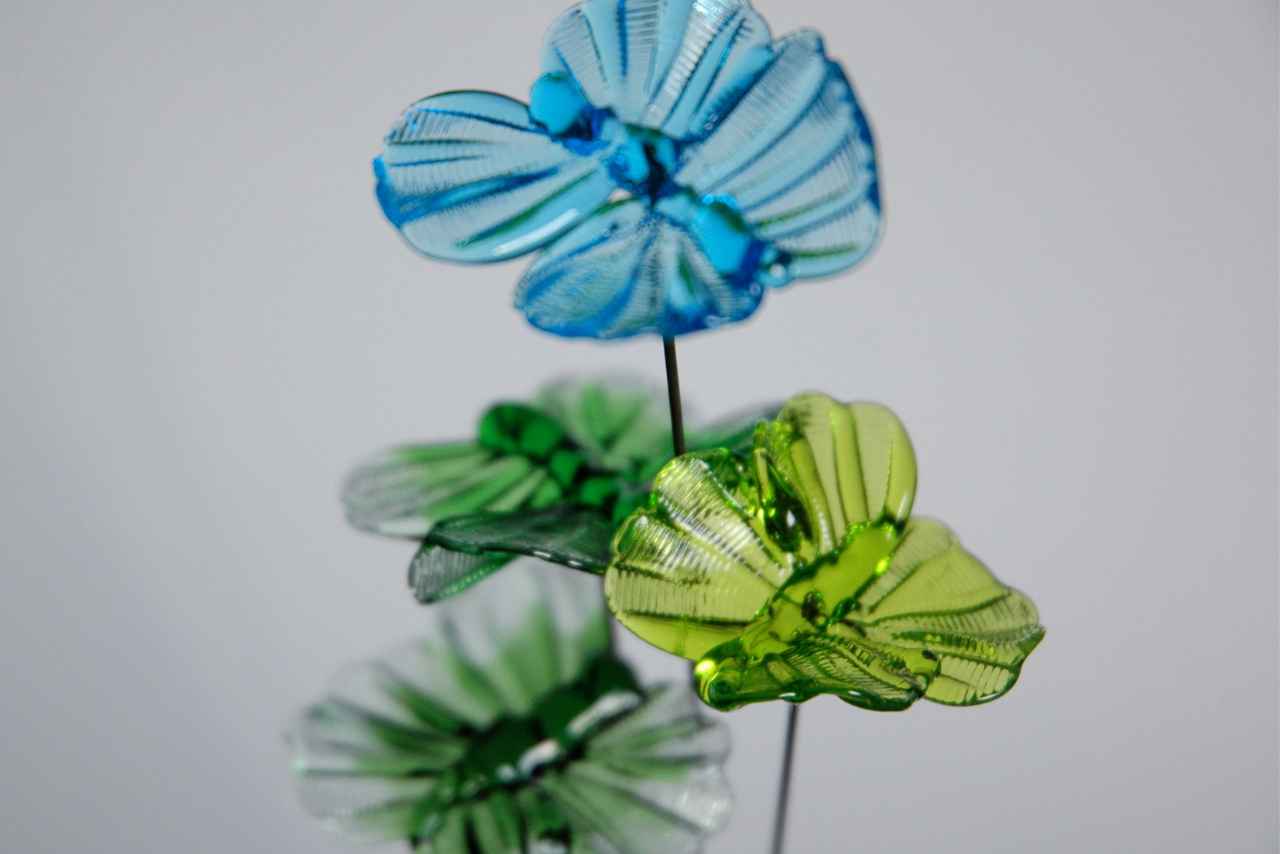 Glass Butterfly Sculpture Beads of Courage