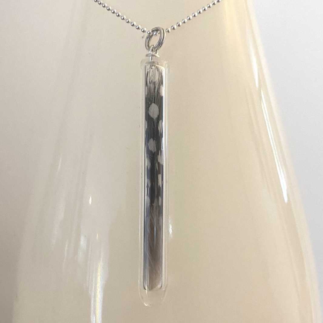 Feather Pendant by Wearing Glass