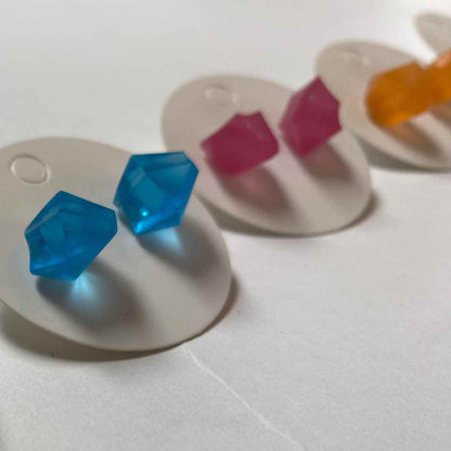 Glync | Crystal Studs | Pink