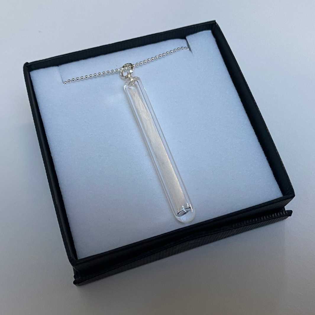 Feather Pendant by Wearing Glass